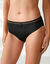 Midislip met hoge taille en kanten tailleband in microvezel - set van 3 (neutraal)