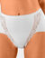 Supermaxislip met kant - set van 3 (wit)