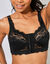 Soutien-gorge agrafage devant - sans armatures (noir)