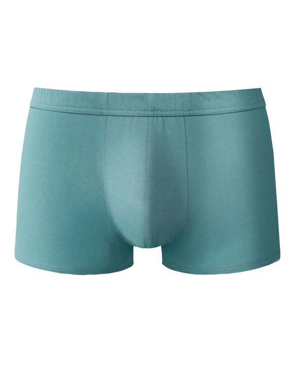 Boxer 100% coton - lot de 4 (bleu + marine + vert)