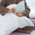 Sous-taie coton protection oreiller - lot de 2 (blanc)