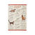 Theedoek met kalender: honden, poezen en vogels - set van 3 (veelkleurig)