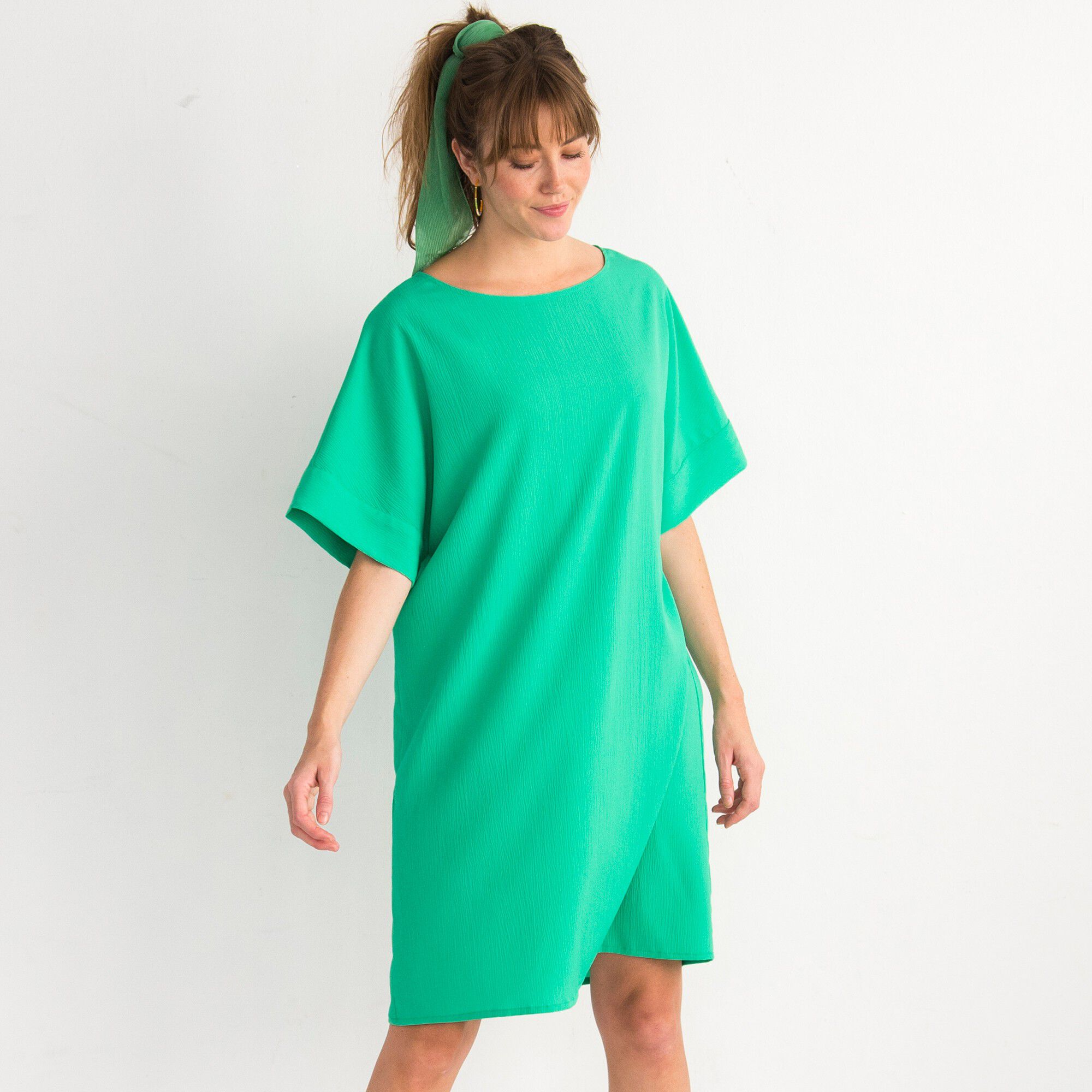 Robe verte discount blanche porte