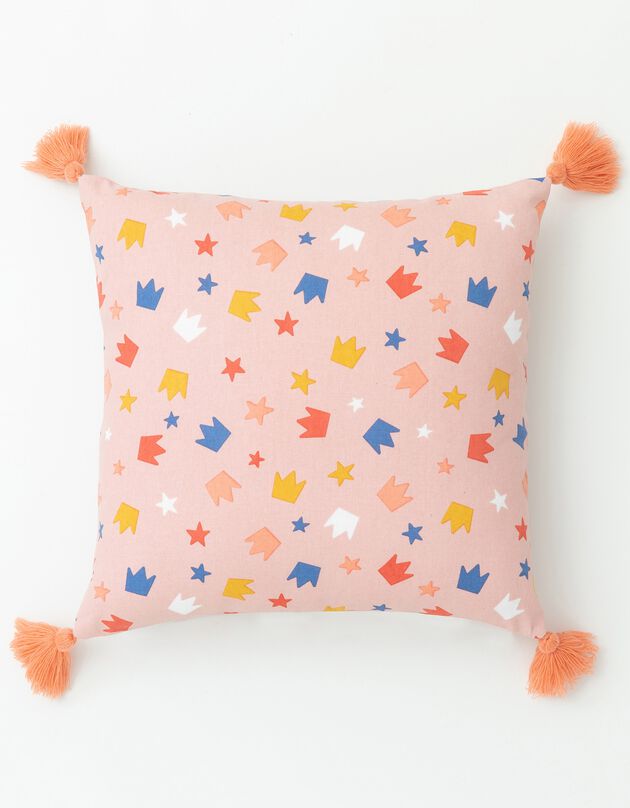 Housse de coussin Princesse - lot de 2 (rose)