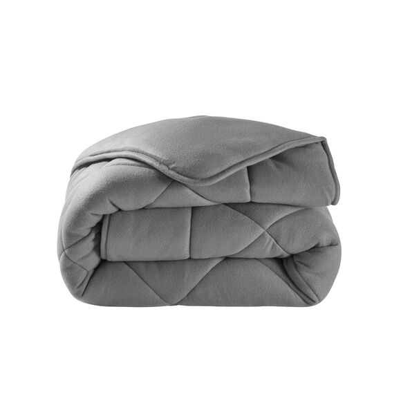 Fleece-dekbed 200 g/m&sup2; (grijs)