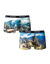 Bedrukte stretch microvezel boxershorts - set van 2 (blauw)