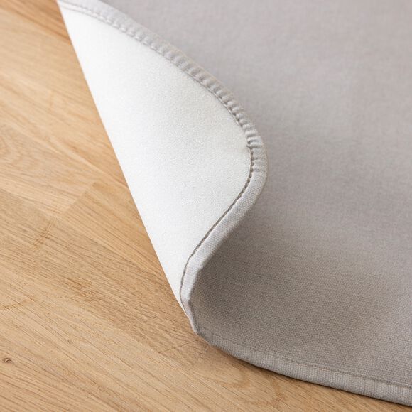 Slipvrije salonbeschermer met getextureerd effect (beige)