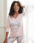 T-shirt met lange mouwen "Nature Sauvage" (roze)