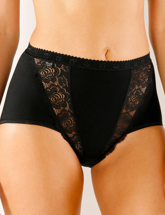 Maxislip Chic, set van 3 kopen + 1 GRATIS (1) (zwart)