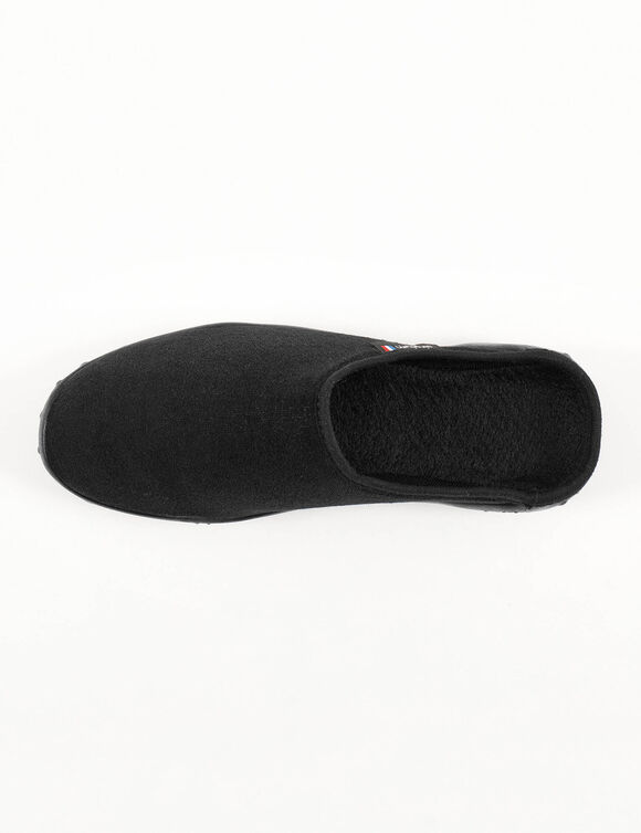 Mules homme Airplum®, semelles Airflex™ textile éponge (noir)
