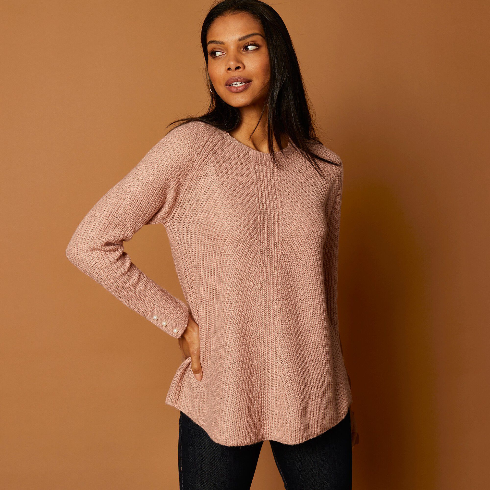 Pull store maille anglaise