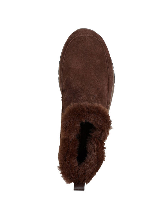 Gevoerde laarzen RELAXED FIT EASY GOING COOL ZIP (chocolade)