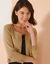 Bolero-vest met knopen, zachte touch (beige)