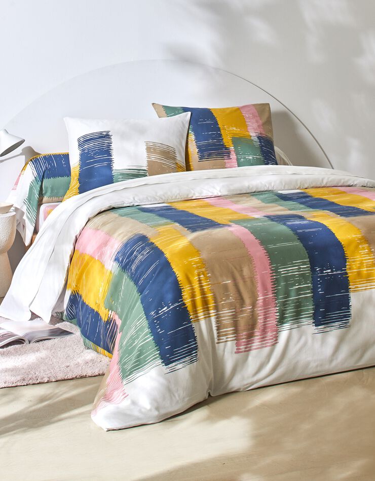 Linge de lit Gouache en coton (blanc)