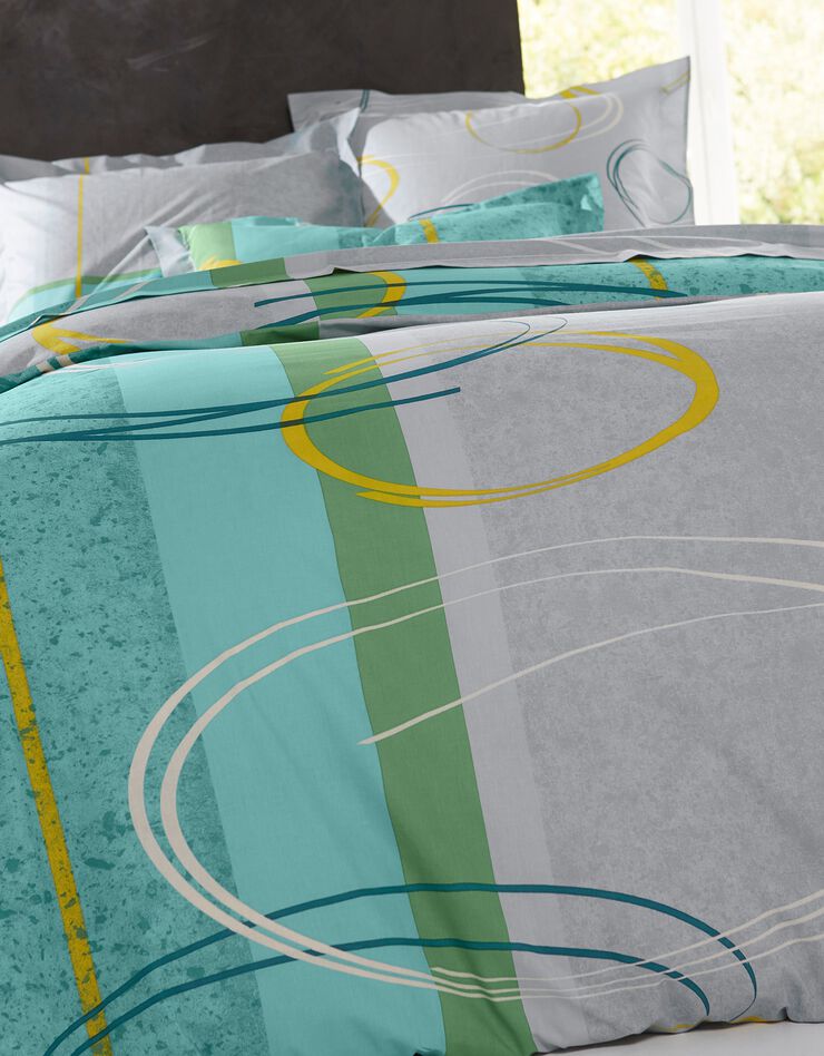 Linge de lit Olivia coton, vert Linge de lit Olivia coton, vert, hi-res image number 2