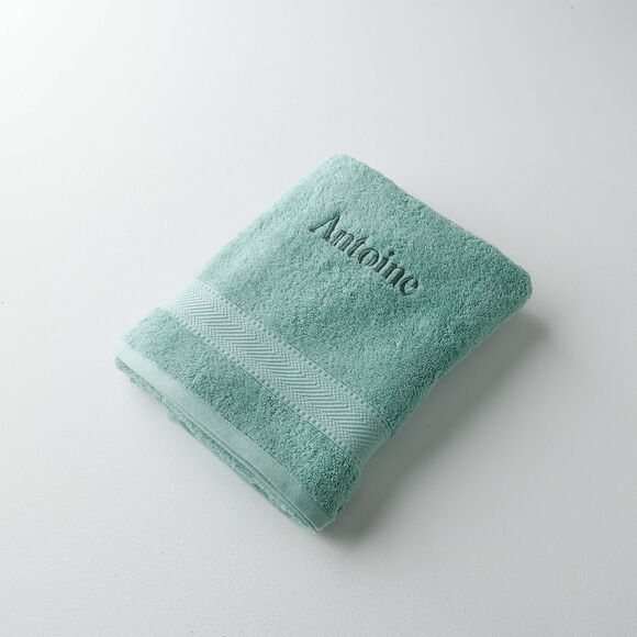 Collection serviettes de bain personnalis&eacute;es - confort moelleux 540 g/m&sup2; (amande)