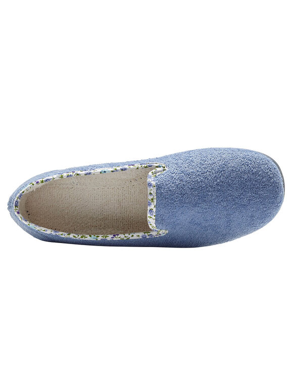 Hoge pantoffels - badstof (jeans)