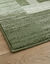 Tapis d&eacute;coratif motif patchwork (vert)