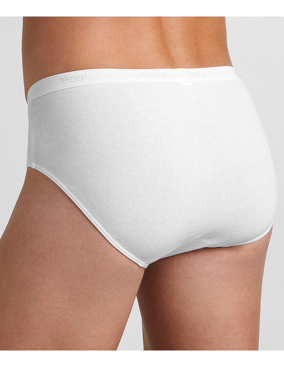 Slip ferm&eacute; forme midi (blanc)
