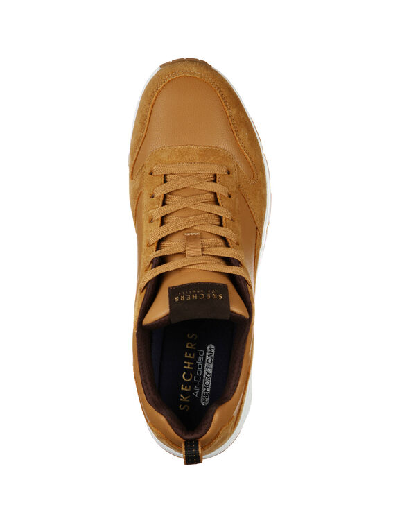 Sneakers met veters Uno - Stacre (karamel)