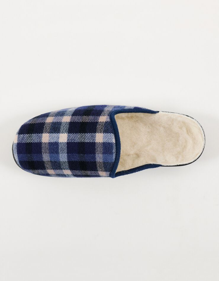 Mules homme fourrées - jusqu'au 47, bleu Mules homme fourrées - jusqu'au 47, bleu, hi-res image number 2