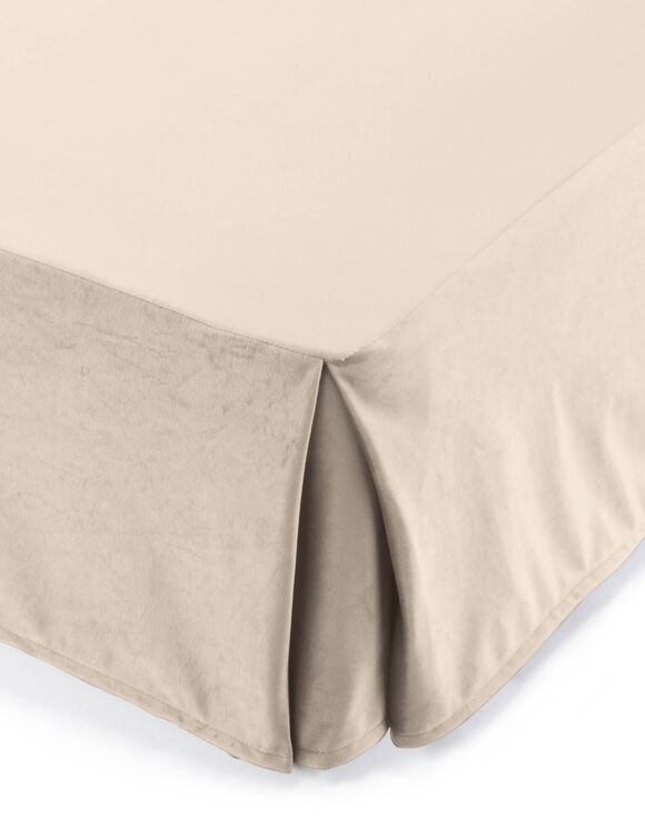 Integrale matrashoes, voelt zeer zacht aan (beige)