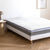 Surmatelas mousse haute qualité sensation latex (blanc)