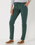 Joggpant in molton met elastische taille (dennengroen)