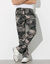 Joggingbroek in molton met rechte pijponderkanten (camouflagegrijs)