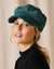 Pet in velours (groen)