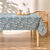 Nappe anti-taches motif fougères (eucalyptus / écru)
