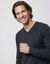 Pull col V 80% laine (anthracite)