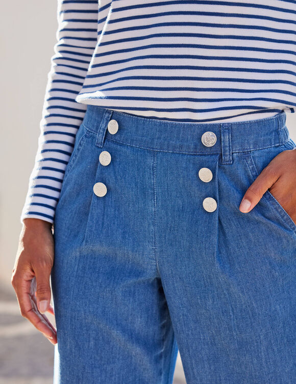 Jean l&eacute;ger &agrave; pont (stone)