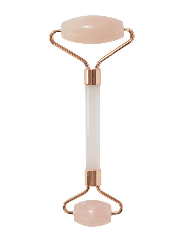 Rouleau de massage en quartz rose (quartz rose)