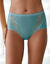 Maxislip met kant - set van 3  (oranje + blauw + eendenblauw)