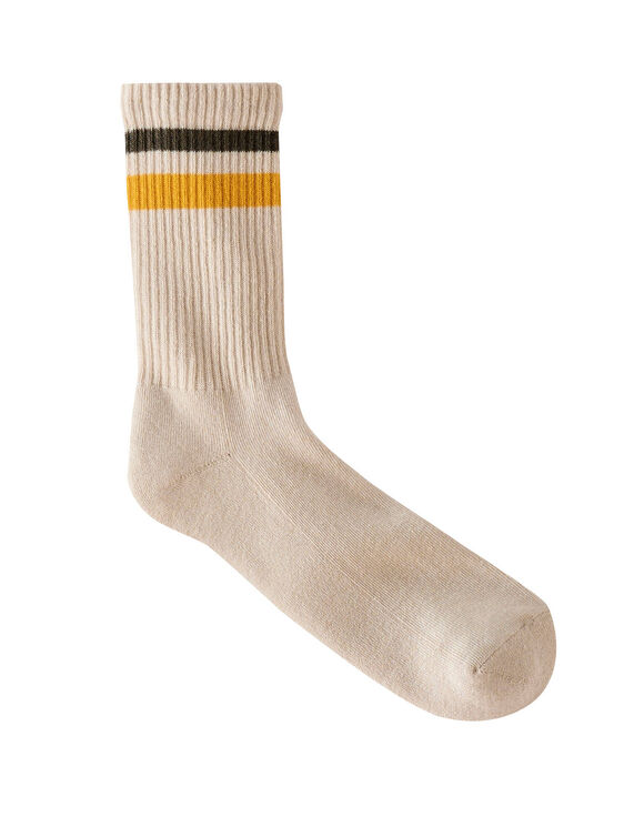 Chaussettes côtelées - lot de 3 paires (kaki)