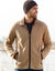 Veste polaire zipp&eacute;e (beige)