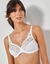 Essential Elegance-beha van kant met cuvettevorm -  met beugels (wit)