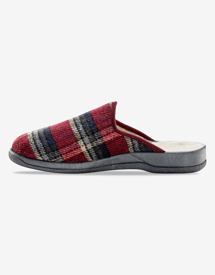 Mules homme confort - jusqu'au 47, bordeaux Mules homme confort - jusqu'au 47, bordeaux, hi-res image number 1