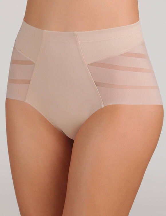 Culotte taille haute ventre plat Diams' Control (nude)