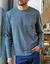 T-shirt col rond  manches longues à l'unité. (gris)