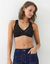 Soutien-gorge dentelle grand maintien - avec armatures (noir)