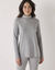 Sous pull thermique - col roulé (gris chiné)
