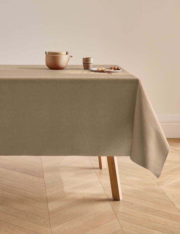 Nappe unie enduite (naturel)