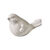 Decoratieve vogel in keramiek (grijsbeige)
