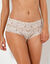 Effen tailleslip in kant Arum (nude)
