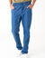 Lichte denim broek met elastische tailleband (stone)