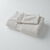 Collectie effen badhanddoeken 640g/m2, prestige comfort (ivoorkleur)