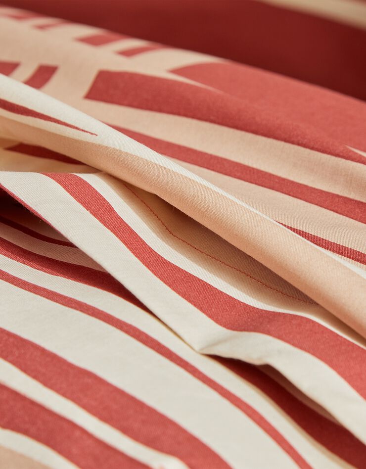 Linge de lit Augustin coton (terracotta)