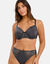 Soutien-gorge forme emboîtante dentelle et microfibre Amélie - avec armatures (gris)
